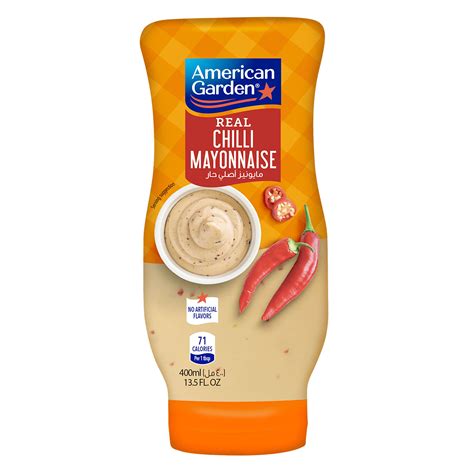 Buy American Garden Real Chilli Mayonnaise Squeeze Bottle 400ml Online