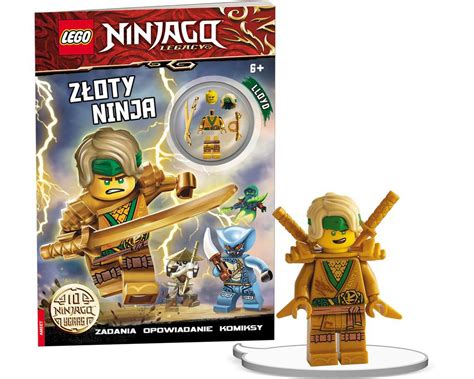 LEGO Set 5007857-1 Ninjago Legacy: Golden Ninja (2021 Books > Activity Books with LEGO Parts ...