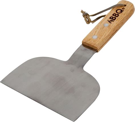 Big Bbq Stainless Steel Spatula Bbq Spatula With Wooden Handle Bbq