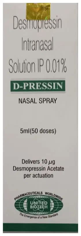 Ddavp Desmopressin Acetate Nasal Spray Silk Pharmacy