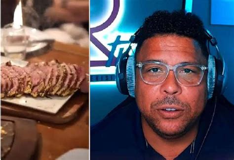 Ronaldo Fenômeno revela por que levou jogadores para comer carne ouro