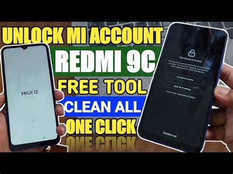 Cara Unlock Micloud Redmi C Lupa Mi Account Paling Mudah One Click