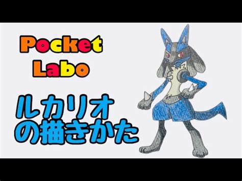 drawing pokemon lucario youtube
