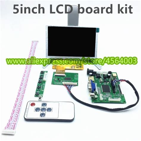 5 Inch HD Display LCD Controller TM050RDH03 TTL LVDS Driver Board For