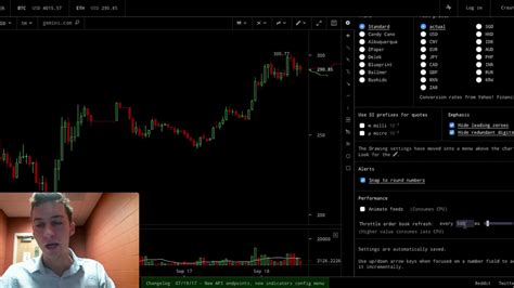 My Cryptowatch Layout - YouTube