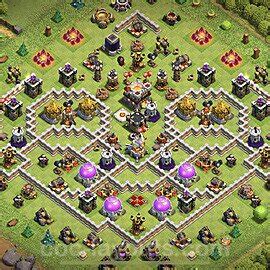 Best TH11 Trophy/Defense Base Layouts with Links 2024 - Copy Town Hall ...