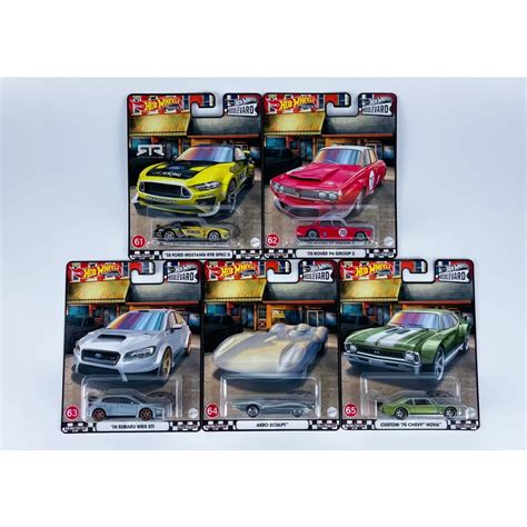 Jual Hot Wheels Boulevard Mix N 2022 SET Isi 5pcs Shopee Indonesia