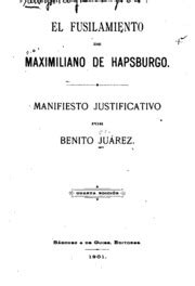 El fusilamiento de Maximiliano de Hapsburgo Benito Juárez Free