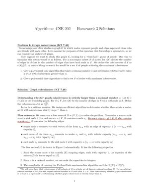 Hw S Algorithm Design And Analysis Cse Hw Sols Algorithms