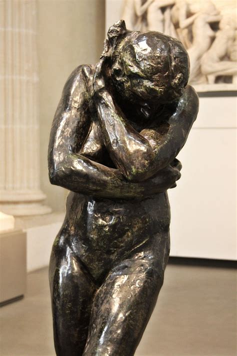 Eve 1881 Bronze sculpture by Auguste Rodin in the Musée Flickr