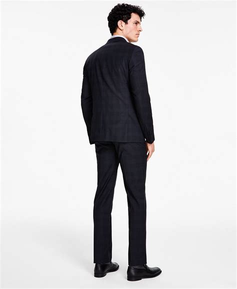 Calvin Klein Men's Slim-Fit Wool-Blend Stretch Suit Separates - Macy's