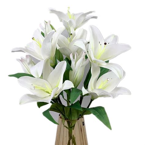 White Lily Flower Bouquet