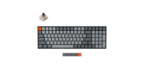 Keychron K RGB ALU Hot S Brown Switch Wireless USB C Gaming Billentyűzet Angol UK