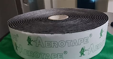 dyi air conditioner seal  aerotape  adhesive foam tape