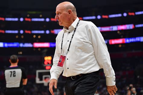 Steve Ballmer Reveals Innovative Plan For Clippers Games Sports