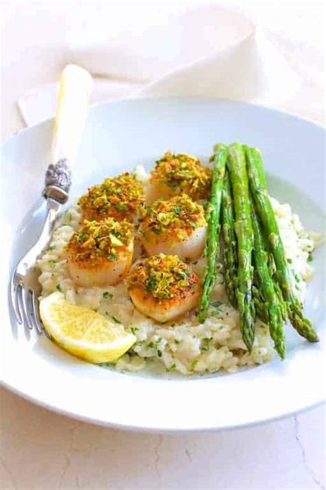 CHAMPAGNE RISOTTO WITH SCALLOPS | FriendsEAT