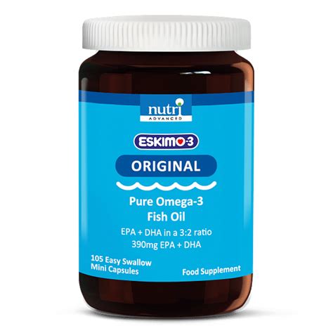 Eskimo® 3 Capsules Omega 3 Capsules Nutri Advanced