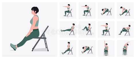 Chair Yoga Stock Illustrations – 2,185 Chair Yoga Stock Illustrations ...