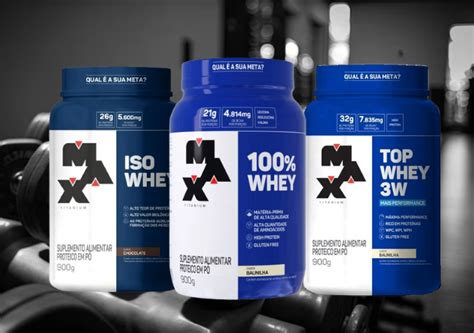 Whey Protein Growth ou Max Titanium Qual é melhor Melhores Whey