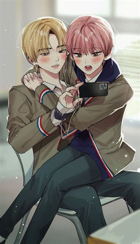 Pin On Enhypen Fan Art Kpop Fanart Cute Gay Couples
