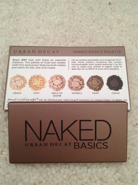 First Impressions UD Naked Basics Palette Miscellaneous Beauty