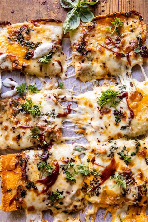 Sheet Pan BBQ Chicken Pizza