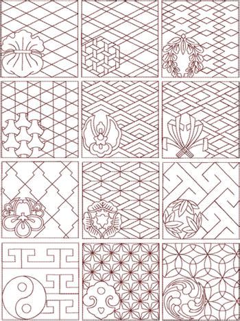 Advanced Embroidery Designs Sashiko Set Ii