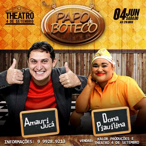 Papo De Buteco Show De Humor Da Tv Para O Teatro Neste S Bado