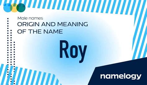 origin  meaning    roy namelogyorg