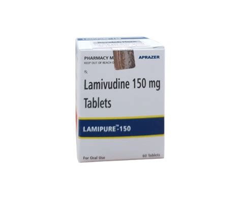 lamivudine mg tablet lamipure ddk healthcare