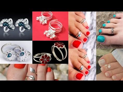 Silver Toe Rings Designs With Price Silver Bichiye Designs