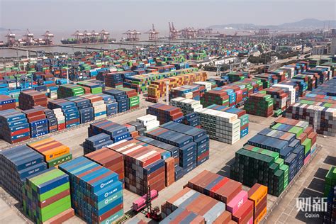 Gallery Empty Shipping Containers Pile Up Caixin Global