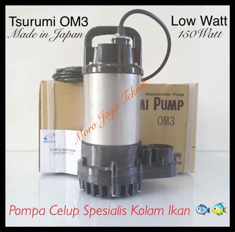 Jual Pompa Tsurumi Om 3 Pompa Celup Submersible Pump 150watt Japan Di