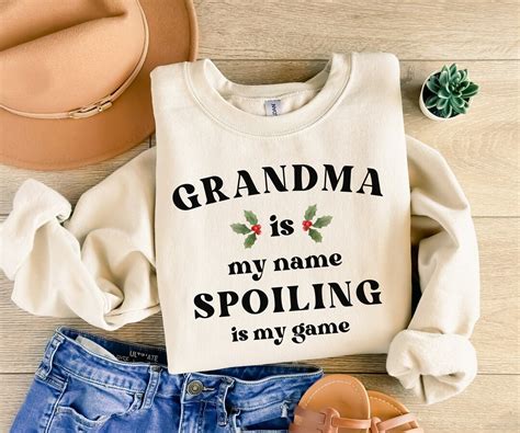 Personalized Grandma Gift From Grandkids Custom Grandma Christmas Personalized Grandma Christmas ...