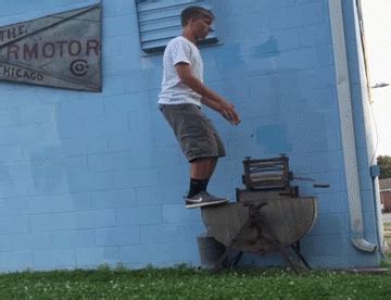 backflip attempt ive  funny gif americas funniest home
