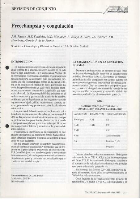 Preeclampsia y coagulación Victor uDocz