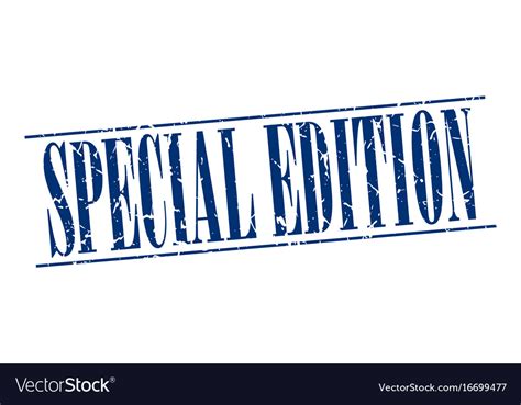 special edition royalty  vector image vectorstock
