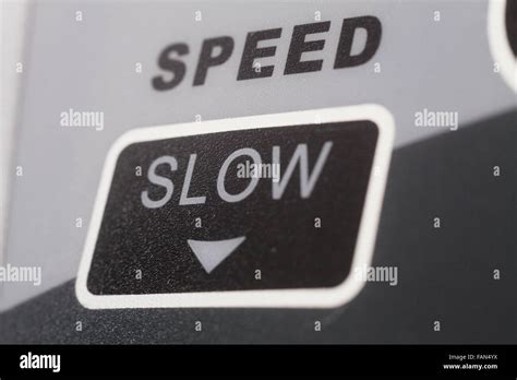 close    word slow stock photo alamy