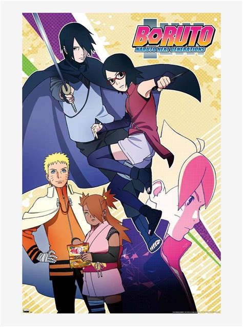 Hot Topic Boruto Naruto Next Generations Group Poster Mall Of America®