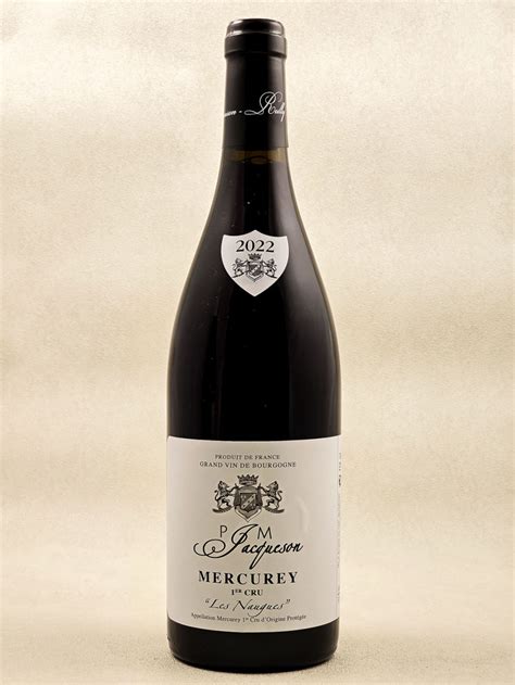 Jacqueson Mercurey 1er Cru Les Naugues 2022 Prestige Cellar