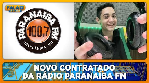 Fm Paranaiba Uberlandia - Charles Junior é o novo contratado da Paranaíba FM de Uberlândia-MG ...
