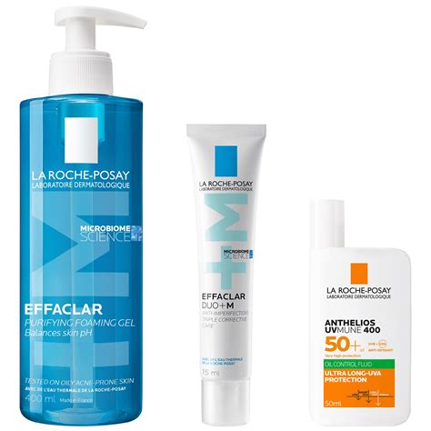 La Roche-Posay Breakout-Fighting Set- Medium Strength: Effaclar