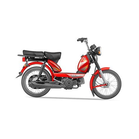 tvs xl  red moped   price  ara  tvs motor company limited
