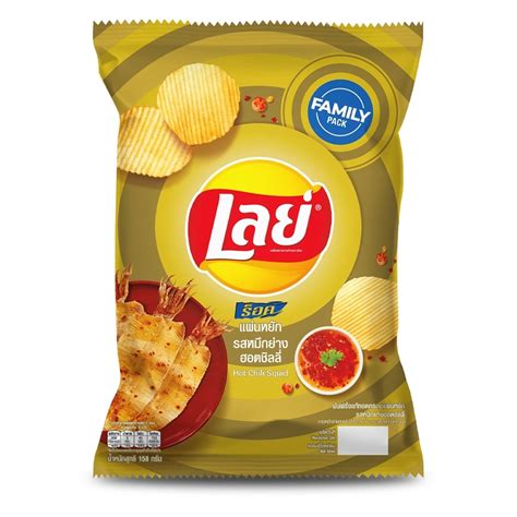 Lays Rock Hot Chili Squid 160G