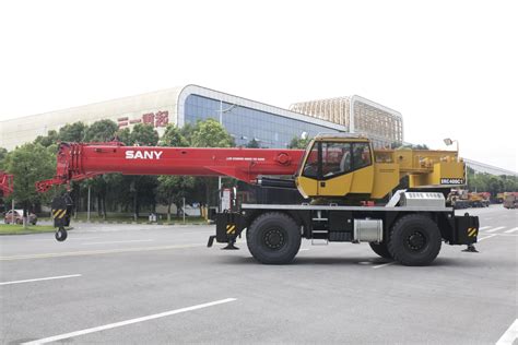 Below T Rough Terrain Crane Sanitek