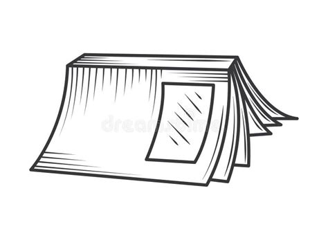 Open Book Icon Stock Vector Illustration Of Publish 273058636