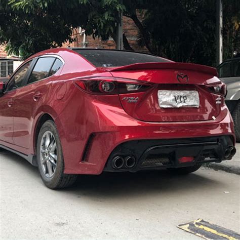 High Quality Abs Material Coupe Spoiler For Mazda M Axela To