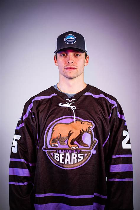 Hershey Bears Hockey Fights Cancer Jersey November 12 2019 Photo On