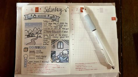 Plan With Me In My Hobonichi Techo A Decorating Using