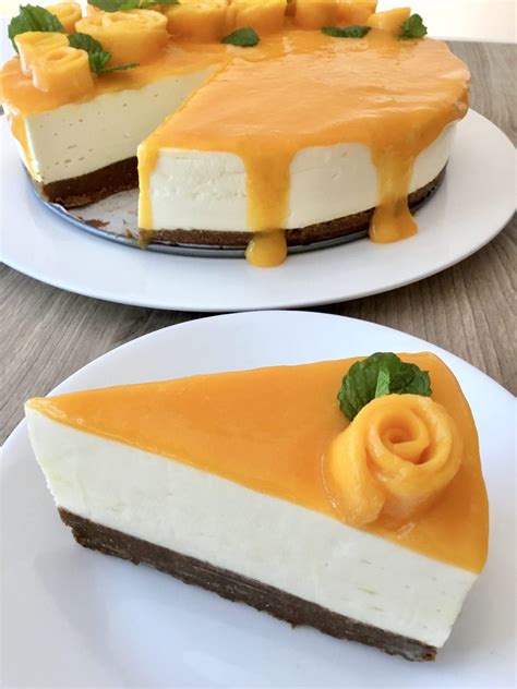 No Bake Mango Cheesecake PinoyBites